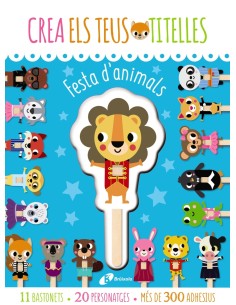 Crea els teus titelles Festa d animals