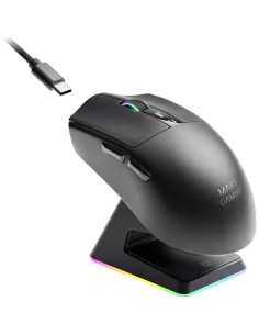 MMWELITE ratón Juego mano derecha Bluetooth Óptico 20000 DPI