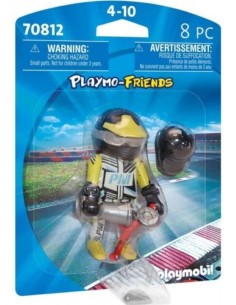 PILOTO DE CARRERAS PLAYMOBIL