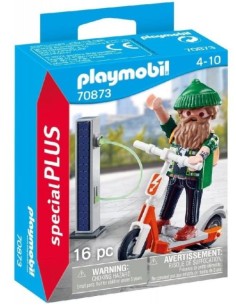 HIPSTER CON E SCOOTER PLAYMOBIL