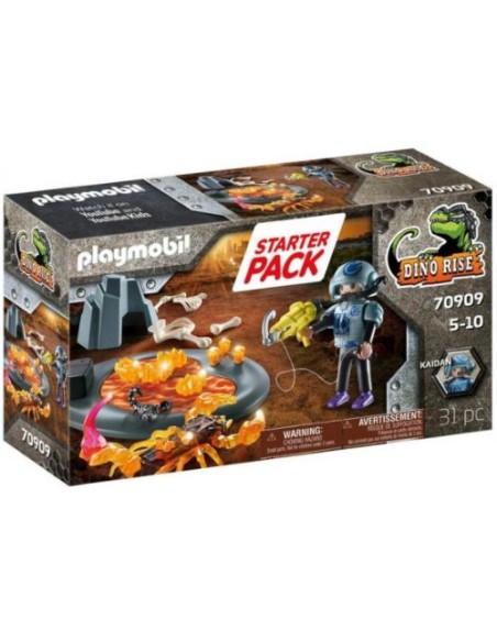LUCHA CONTRA EL ESCORPION DE FUEGO STARTER PACK PLAYMOBIL
