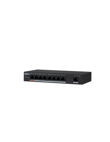PFS3009-8ET-96 No administrado L2 Fast Ethernet (10/100) Energía sobre Ethernet (PoE) Negro