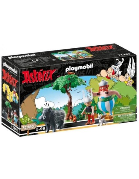 ASTERIX LA CAZA DEL JABALI PLAYMOBIL