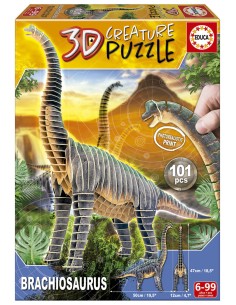 PUZZLE 3D BRACHIOSAURUS