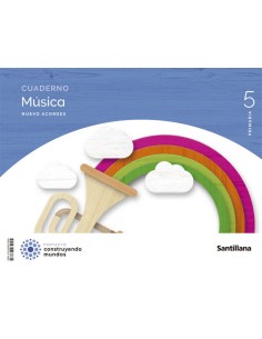 CUADERNO MUSICA ACORDES 5 PRIMARIA