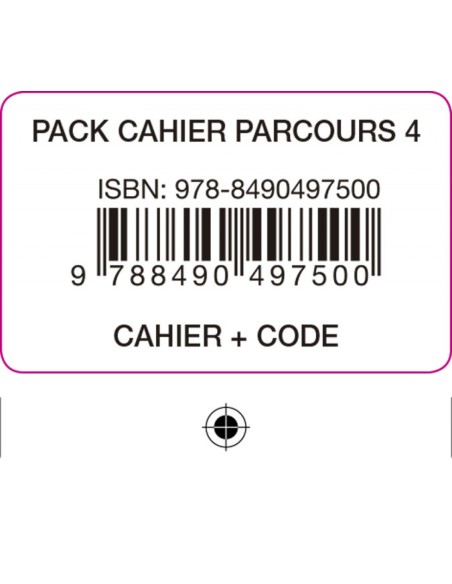 PARCOURS 4 PACK CAHIER D EXERCICES