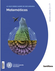 MATEMATICAS CSOC 1BTO CM SANTILLANA
