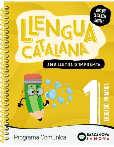 Comunica 1 Llengua catalana lletra impremta