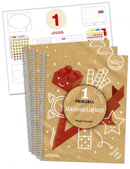 Matematiques 1 Incluye material manipulativo