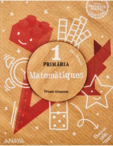 Matematiques 1 Incluye material manipulativo
