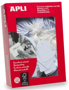 C 1000 ETIQUETAS COLGANTES MANUALES 7X19MM