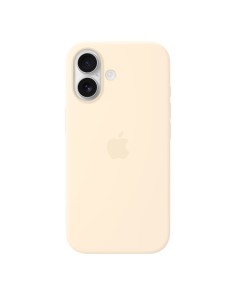 Funda de silicona con MagSafe para el iPhone 17  Vainilla