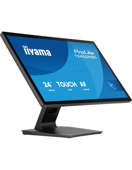 ProLite T2452MSC-B2 pantalla para PC 61 cm (24") 1920 x 1080 Pixeles Full HD Pantalla táctil Negro