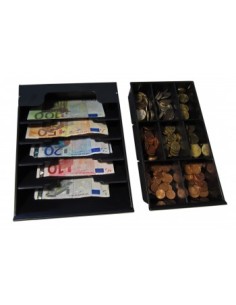 VPK-15B-26-BX bandeja para cajón portamonedas Negro