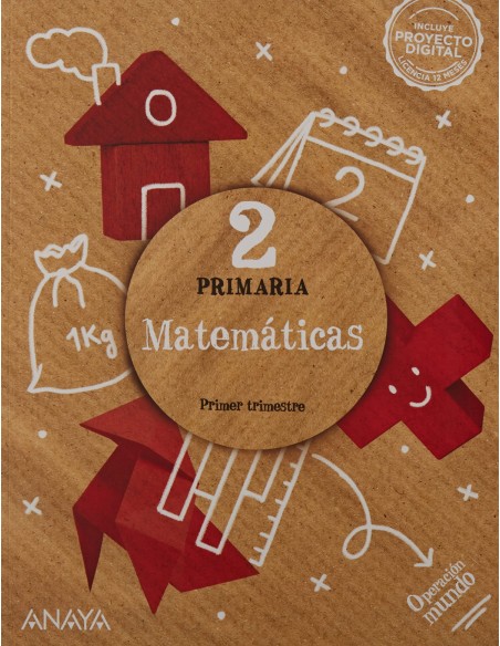 Matematicas 2 Incluye material manipulativo