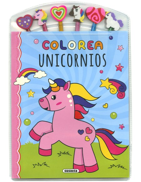 Colorea unicornios