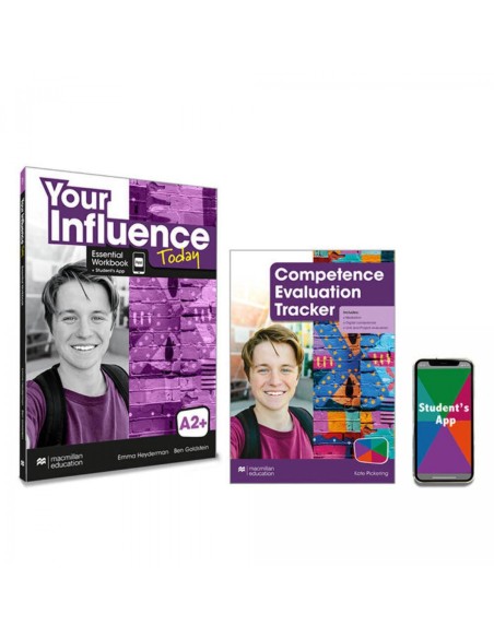 YOUR INFLUENCE TODAY A2 Essential Workbook Competence Evaluation Tracker y Student s App