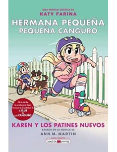 Hermana pequena pequena canguro 2 Karen y los patines nuevos