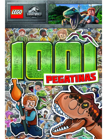 LEGO JURASSIC WORLD 1001 PEGATINAS