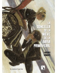 La doncella de la nieve de la brisa primaveral