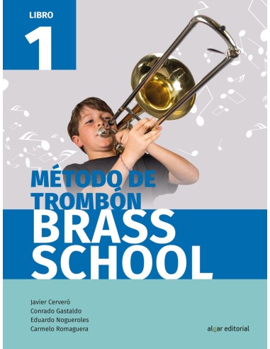 Metodo de trombon Brass School Libro 1