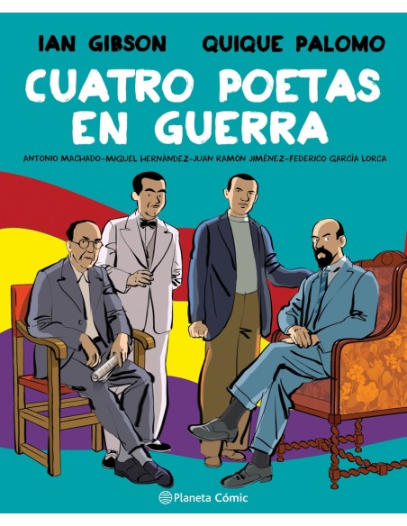 Cuatro poetas en guerra novela grafica