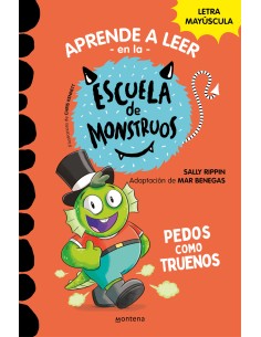 Aprender a leer en la Escuela de Monstruos 7 Pedos como truenos