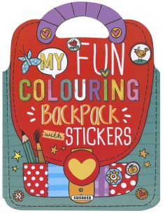 My fun colouring backpack with stickers