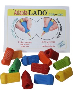 Bolsa 12 adapta lado para lapices colores surtidos