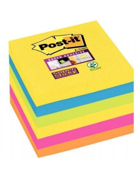 PACK 5 TACOS NOTAS POST IT 3M6545UC ULTRACOLOR COL SURTIDOS PACK 5 TACOS NOTAS POST IT 3M6545UC ULTRACOLOR COL SURTIDOS