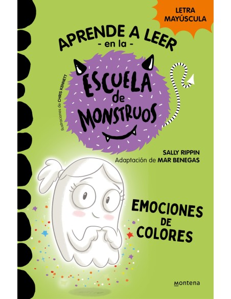 Aprender a leer en la Escuela de Monstruos 8 Emociones de colores