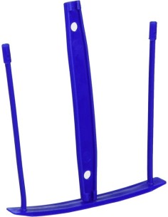 C 100 ENCUADERNADORES FASTENER PLASTICO Q CONNECT AZUL