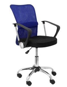 SILLA INFANTIL CARDENETE RESPALDO MALLA AZUL ASIENTO NEGRO