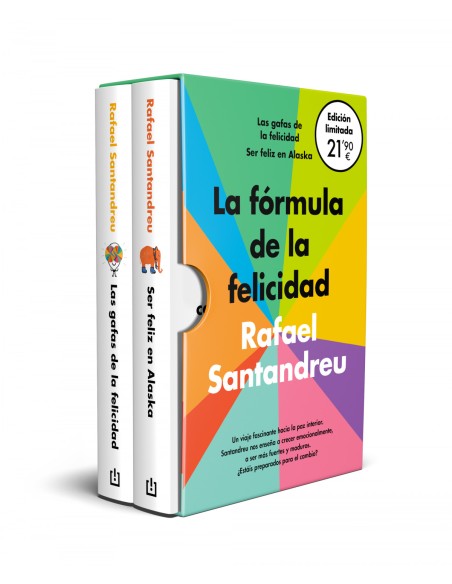 ESTUCHE LA FORMULA DE LA FELICIDAD DE RAFAEL SANTANDREU ED LIMITADA LAS GAFA
