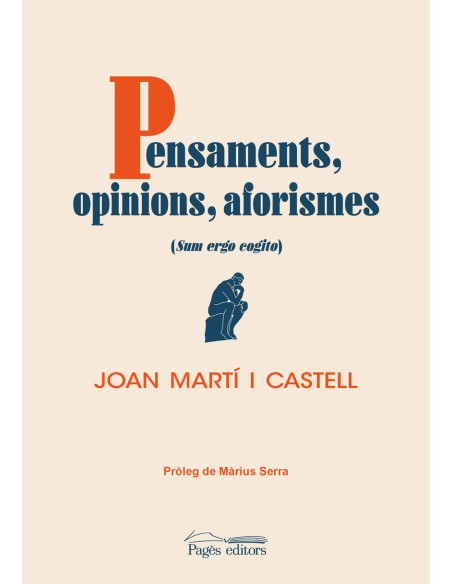 Pensaments opinions aforismes