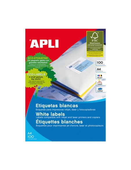 APL C.100H ETIQ BL ILC 63.5X72 ADHESIV.CANTO ROMO