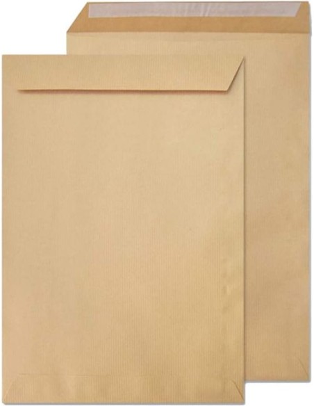 C 250 BOLSA KRAFT 90G DIN C4 KSB C4 AUTOADHESIVO 229X324