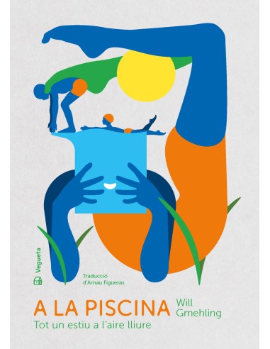A la piscina