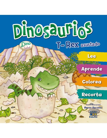 DINOSAURIO T REX ASUSTADO