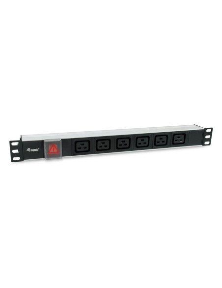333319 unidad de distribución de energía (PDU) 6 salidas AC 1U Negro