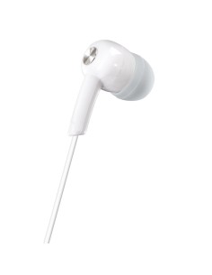 Gloss Auriculares Alámbrico Dentro de oído Música Gris, Blanco