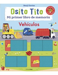 Osito Tito Mi primer libro de memoria Vehiculos