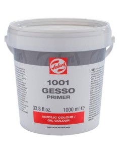 TALENS PINTURA ACRÍLICA GESSO PRIMER 1001 PARA IMPRIMACIÓN BOTE 1000ML