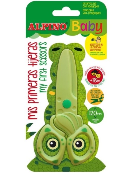 BLISTER TIJERAS ALPINO BABY