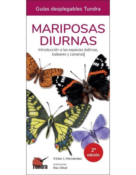 MARIPOSAS DIURNAS GUIAS DESPLEGABLES TUNDRA