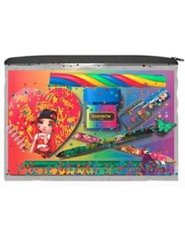 SET PORTATODO JUMBO CON CONTENIDO RAINBOW HIGH