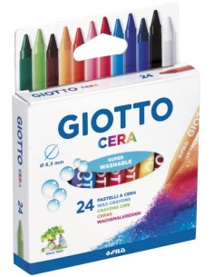 ESTUCHE 24 CERAS GIOTTO