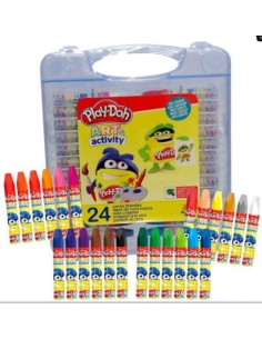 ESTUCHE 24 CERAS BLANDAS PLAY DOH