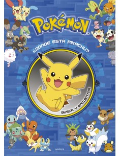 Donde esta Pikachu Busca y encuentra Coleccion Pokemon