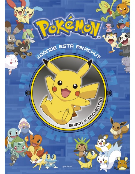 Donde esta Pikachu Busca y encuentra Coleccion Pokemon